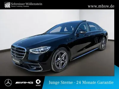Gebraucht Mercedes S350 AMG 313 PS (230 kW) 2025 Metalliclack obsidianschwarz Limousine