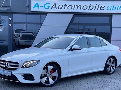 Gebraucht Mercedes E200 AMG line 184 PS (135 kW) 2016 Polarweiss  unilack Limousine