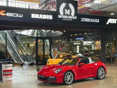 Occasion Porsche 911 Targa 4 385 PK (283 kW) 2024 Rood Cabriolet