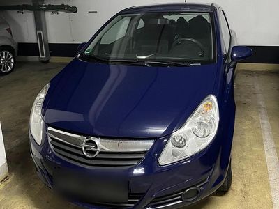Gebraucht Opel Corsa 60 PS (44 kW) 2009 Blau Kleinwagen