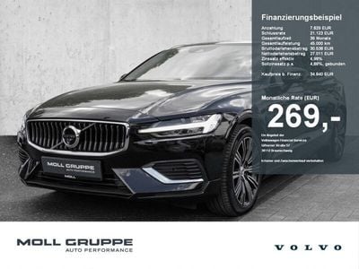 Gebraucht Volvo V60 Plus 253 PS (186 kW) 2022 Onyx black / metallic Kombi