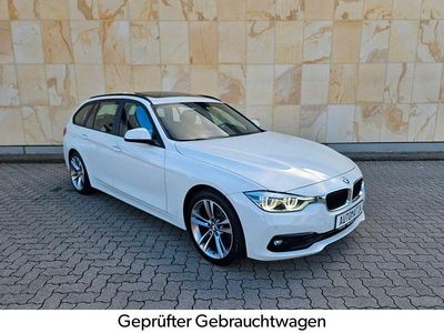 Gebraucht BMW 318 Sport Line 150 PS (110 kW) 2019 Weiß Kombi