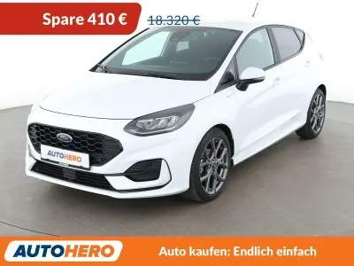 Gebraucht Ford Fiesta ST-Line 125 PS (91 kW) 2023 Weiß Kleinwagen