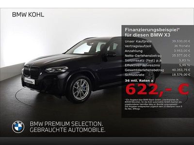Usata BMW X3 M Sport 184 CV (135 kW) 2023 Nero SUV