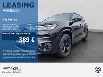 Neu VW Tayron R-line 150 PS (110 kW) 2026 Schwarz SUV