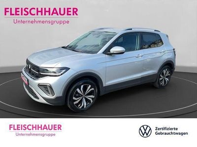 Silber Gebraucht 2024 VW T-Cross Style SUV | 23.430 € (Guter Preis)