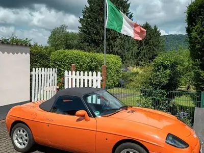 Gebraucht Fiat Barchetta 131 PS (96 kW) 1998 Orange Cabrio