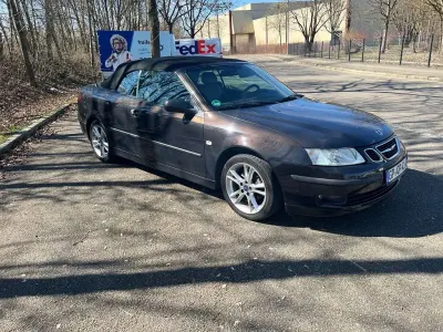 Gebraucht Saab 9-3 Cabriolet Vector 194 PS (142 kW) 2005 Braun Cabrio