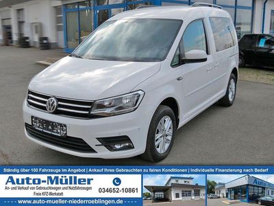 Usata VW Caddy Comfortline 102 CV (75 kW) 2018 Bianco Monovolume