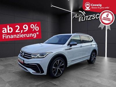 Gebraucht VW Tiguan Allspace R-line 200 PS (147 kW) 2022 Oryxweiß perlmutteffekt SUV