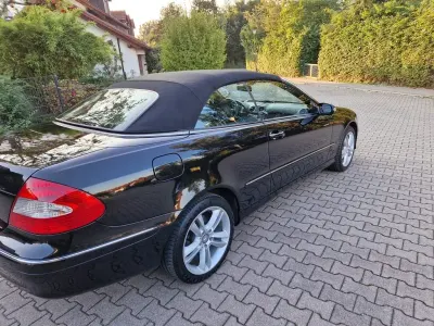 Używany Mercedes CLK200 Avantgarde 184 KM (135 kW) 2008 Czarny Kabriolet
