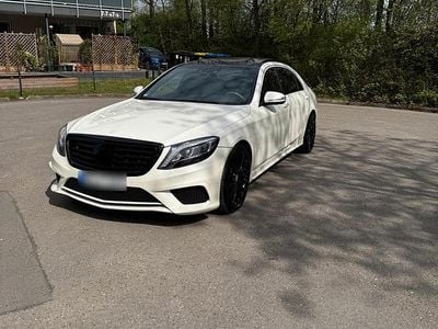 Brugt Mercedes S350 AMG 286 HK (210 kW) 2014 Hvid Sedan