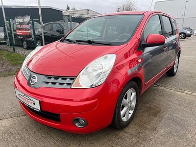 Gebraucht Nissan Note Acenta 88 PS (64 kW) 2008 Rot Kleinwagen