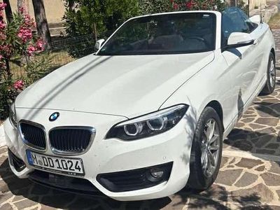 Gebraucht BMW 218 Sport Line 136 PS (100 kW) 2018 Weiß Cabrio