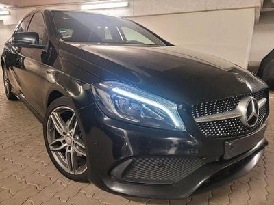 Schwarz Gebraucht 2016 Mercedes A200 AMG Limousine | 10.990 € (Etwas zu teuer)