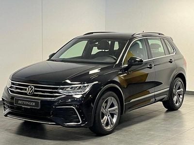 Gebraucht VW Tiguan R-line 150 PS (110 kW) 2023 Schwarz SUV