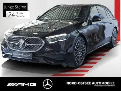 Gebraucht Mercedes E220 AMG 197 PS (144 kW) 2025 Metalliclack obsidianschwarz Kombi