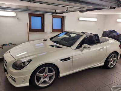 Second-hand Mercedes SLK350 306 CP (225 kW) 2013 Alb Cabrio