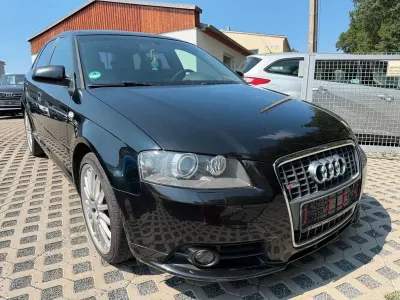 Gebraucht Audi A3 S-Line 125 PS (91 kW) 2008 Schwarz Kleinwagen