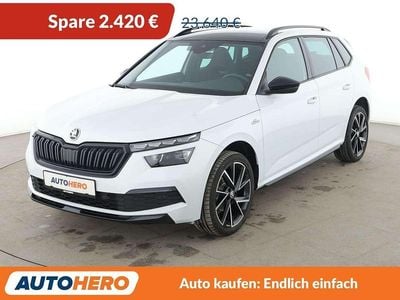 Usata Skoda Kamiq Monte Carlo 150 CV (110 kW) 2021 Bianco SUV