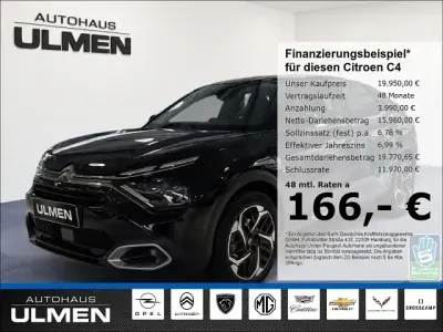 Gebraucht Citroën C4 PureTech 131 PS (96 kW) 2024 Schwarz SUV