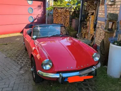 Usata Triumph Spitfire 68 CV (50 kW) 1967 Rosso Cabrio