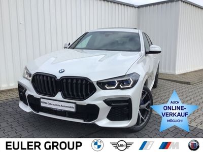 gebraucht BMW X6 xDrive30d Allrad Sportpaket AD StandHZG El. Panodach Panorama Navi Leder digitales Cockpit Memory Sitze