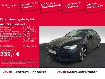 0e mythosschwarz metallic (metallic) Gebraucht 2024 Audi S3 Sport Limousine | 41.950 € (Guter Preis)
