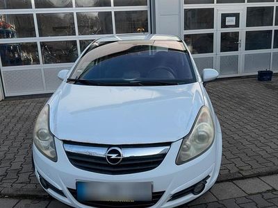 Gebraucht Opel Corsa 75 PS (55 kW) 2009 Weiß Kleinwagen