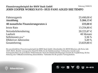 Gebraucht Mini John Cooper Works 231 PS (169 kW) 2020 Grün Kleinwagen