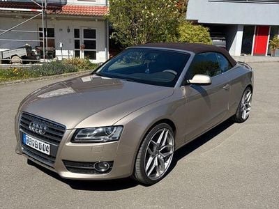 Second-hand Audi A5 Cabriolet 211 CP (155 kW) 2010 Auriu Cabrio