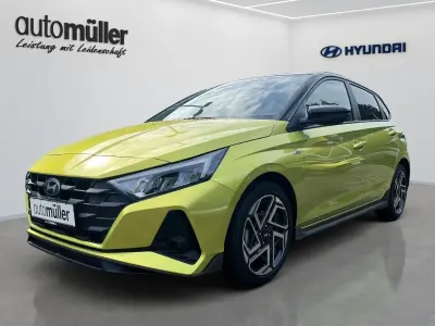 Neu Hyundai i20 N Line 101 PS (74 kW) 2025 Schwarz Limousine