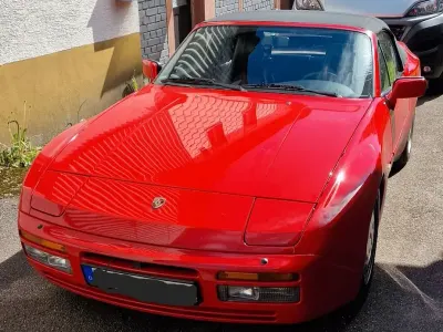 Gebraucht Porsche 944 S2 211 PS (155 kW) 1990 Rot Cabrio