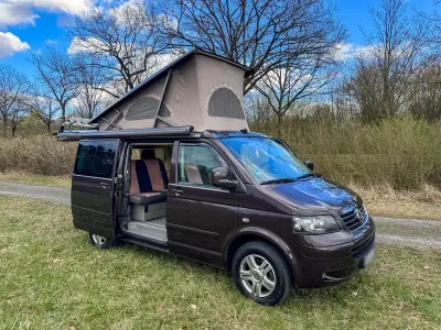 Gebraucht VW California Comfortline 174 PS (127 kW) 2008 Violet Van