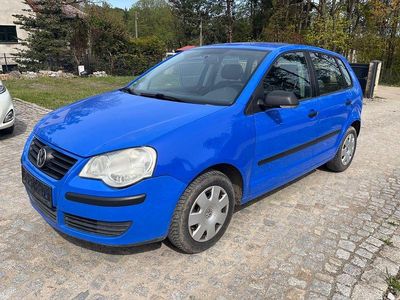 Second-hand VW Polo Trendline 54 CP (39 kW) 2005 Albastru Hatchback
