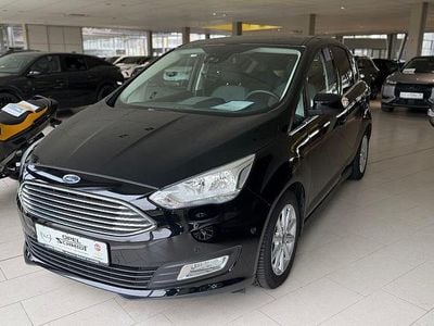Second-hand Ford C-MAX Titanium 125 CP (91 kW) 2018 Negru Monovolum
