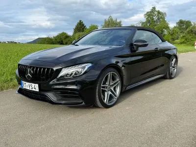 Gebraucht Mercedes C63 AMG AMG 476 PS (350 kW) 2016 Obsidianschwarz  metalliclack Cabrio