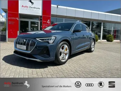 Gebraucht Audi e-tron Sportback S-Line 230 kW (313 PS) 2023 Plasma blue metallic SUV