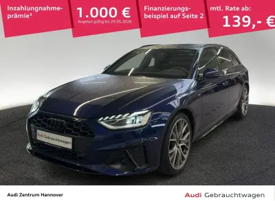 Brugt Audi A4 S-Line 204 HK (150 kW) 2023 Blå Stationcar