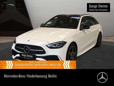 Weiß Gebraucht 2025 Mercedes C200 AMG line Limousine | 42.490 € (Etwas zu teuer)
