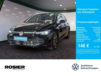 Brugt VW Golf VIII Goal 150 HK (110 kW) 2025 Sort Sedan