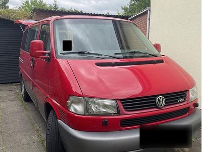 Second-hand VW T4 Allstar 102 CP (75 kW) 1998 Roșu Van
