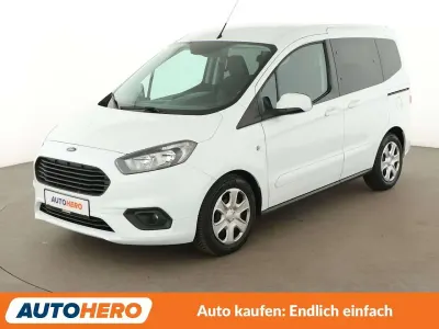 Gebraucht Ford Tourneo Courier Trend 101 PS (74 kW) 2020 Frozen white Van / Kleinbus