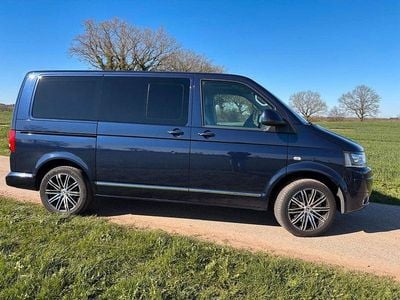 Usata VW T5 Highline 179 CV (131 kW) 2015 Blu Furgone