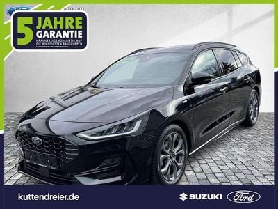 Gebraucht Ford Focus ST-Line 125 PS (91 kW) 2024 Obsidianschwarz metallic Kombi