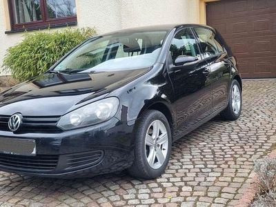 Gebraucht VW Golf VI 80 PS (58 kW) 2010 Schwarz Kleinwagen