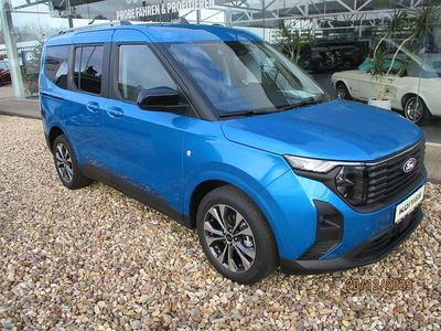 Neu Ford Tourneo Courier Titanium 125 PS (91 kW) 2025 Digital aqua blue Van / Kleinbus