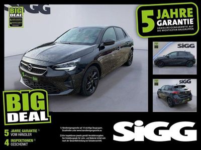 Gebraucht Opel Corsa GS Line 101 PS (74 kW) 2022 Diamant schwarz/karbon schwarz Kleinwagen