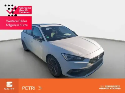 Gebraucht Seat Leon FR 150 PS (110 kW) 2022 "nevada" weiss Kombi