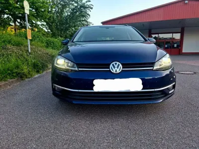 Gebraucht VW Golf VII Comfortline 150 PS (110 kW) 2017 Blau Kombi